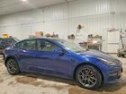 2022 Tesla Model 3 Синий vin: 5YJ3E1EA6NF370075
