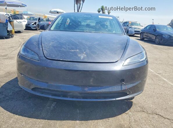 5YJ3E1EA7SF890930 2025 TESLA MODEL Серый Вид спереди