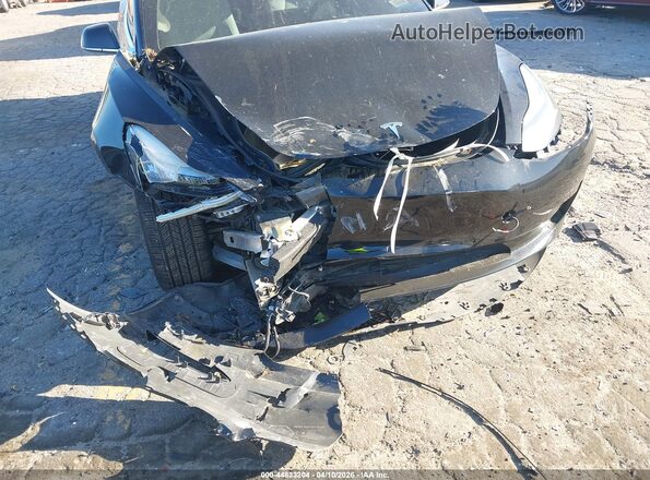 5YJ3E1EB2JF078636 2018 TESLA MODEL 3 Black Դիմացի տեսք