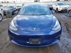 2022 Tesla Model 3 Blue vin: 5YJ3E1EB2NF254414