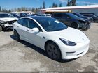 2022 Tesla Model 3 Long Range Dual Motor All-wheel Drive White vin: 5YJ3E1EB2NF342136