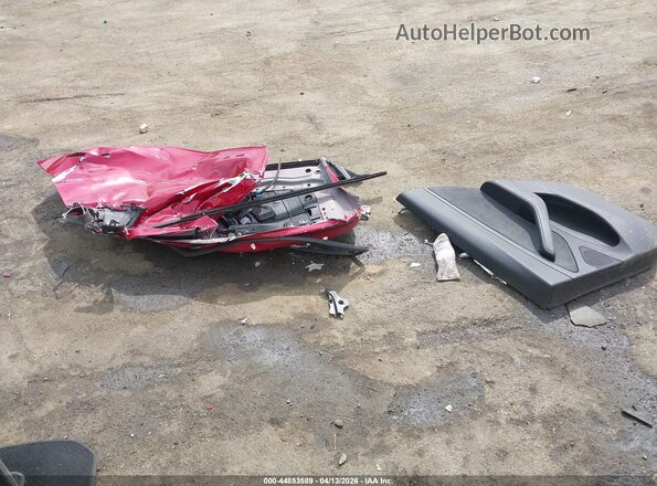 5YJ3E1EB3KF199239 2019 TESLA MODEL 3 Red Вид щитка приладів