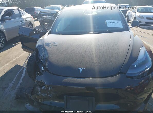 5YJ3E1EB3NF185040 2022 TESLA MODEL 3 Black Widok deski rozdzielczej