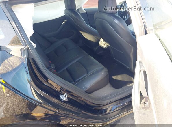 5YJ3E1EB3NF185040 2022 TESLA MODEL 3 Black Widok naklejki z numerem VIN