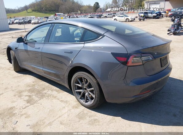 5YJ3E1EB3NF260982 2022 TESLA MODEL 3 Black Tył lewy