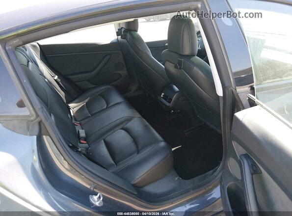 5YJ3E1EB3NF260982 2022 TESLA MODEL 3 Black Widok naklejki z numerem VIN