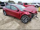 2024 Tesla Model 3 Long Range Dual Motor All-wheel Drive Red vin: 5YJ3E1EB3RF843249