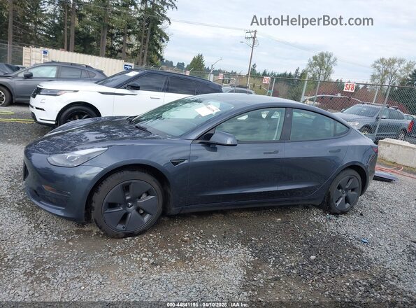 5YJ3E1EB4NF343546 2022 TESLA MODEL 3 Серый 
