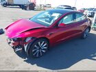 2025 Tesla Model 3 Long Range All-wheel Drive Красный vin: 5YJ3E1EB4SF904386