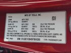 2025 Tesla Model 3 Long Range All-wheel Drive Красный vin: 5YJ3E1EB4SF904386