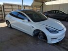 2019 Tesla Model 3 White vin: 5YJ3E1EB5KF512341