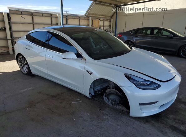 5YJ3E1EB5KF512341 2019 TESLA MODEL White Przód prawy