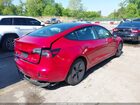 2021 Tesla Model 3 Long Range Dual Motor All-wheel Drive Красный vin: 5YJ3E1EB5MF923743