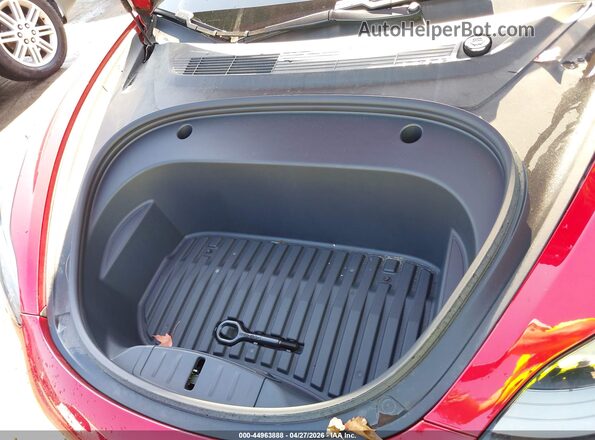 5YJ3E1EB5MF923743 2021 TESLA MODEL 3 Красный Вид сзади