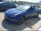 2022 Tesla Model 3 Long Range Dual Motor All-wheel Drive Синий vin: 5YJ3E1EB7NF350698
