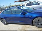 2022 Tesla Model 3 Long Range Dual Motor All-wheel Drive Синий vin: 5YJ3E1EB7NF350698