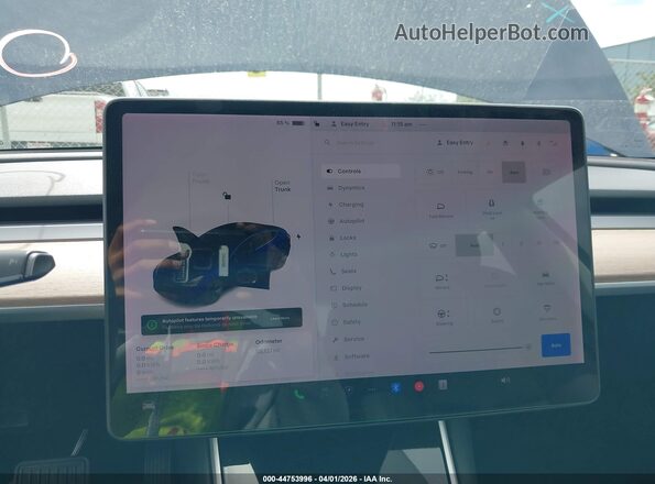 5YJ3E1EB8JF150987 2018 TESLA MODEL 3 Blue 