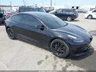 2022 Tesla Model 3 Long Range Dual Motor All-wheel Drive Black vin: 5YJ3E1EB8NF160909
