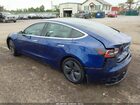 2018 Tesla Model 3 Long Range/performance Navy vin: 5YJ3E1EBXJF096558