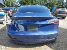 2022 Tesla Model 3 Blue vin: 5YJ3E1EC1NF253201