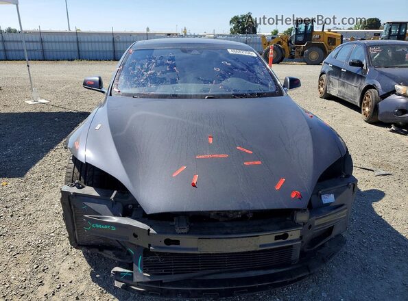5YJSA1E43GF155015 2016 TESLA MODEL Charcoal წინა ხედი