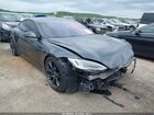 2021 Tesla Model S Plaid Tri Motor All-wheel Drive Gray vin: 5YJSA1E6XMF450867
