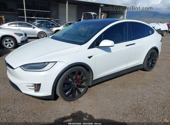 5YJXCAE4XGFS00323 2016 TESLA MODEL X Brown Przód lewy