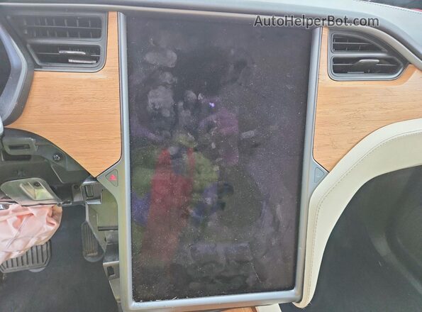 5YJXCBE2XMF322924 2021 TESLA MODEL Красный Вид щитка приборов