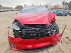2021 Tesla Model X Красный vin: 5YJXCBE2XMF322924