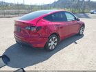 2021 Tesla Model Y Long Range Dual Motor All-wheel Drive Red vin: 5YJYGDEE1MF083682