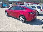 2021 Tesla Model Y Long Range Dual Motor All-wheel Drive Red vin: 5YJYGDEE1MF083682