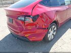 2021 Tesla Model Y Long Range Dual Motor All-wheel Drive Red vin: 5YJYGDEE1MF083682