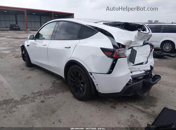 5YJYGDEE1MF152029 2021 TESLA MODEL Y White Задня ліва чверть