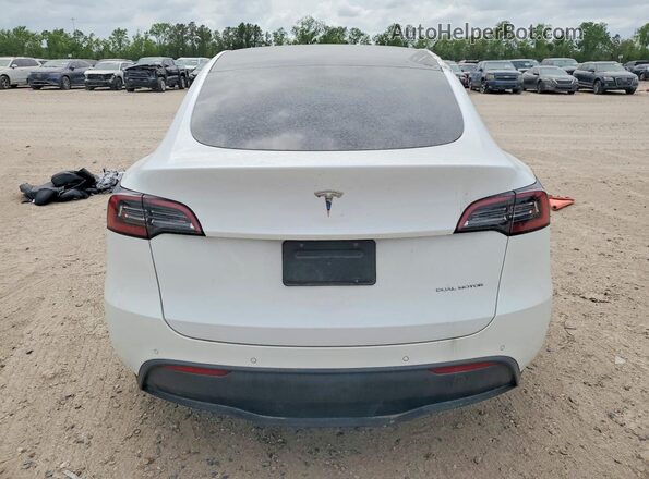 5YJYGDEE2MF279873 2021 TESLA MODEL White Vista trasera