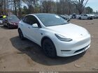 2021 Tesla Model Y Long Range Dual Motor All-wheel Drive White vin: 5YJYGDEE4MF123897