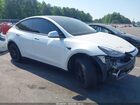 2021 Tesla Model Y Long Range Dual Motor All-wheel Drive White vin: 5YJYGDEE5MF240520