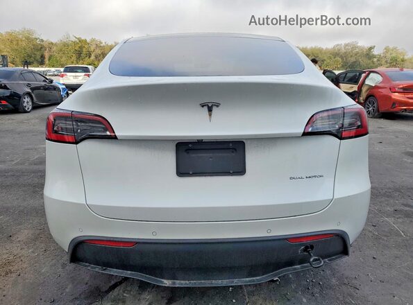 5YJYGDEE6LF046285 2020 TESLA MODEL Белый Вид сзади