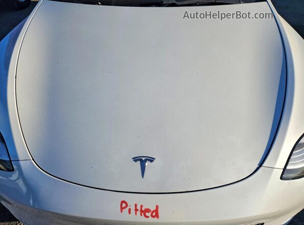 5YJYGDEE7LF054685 2020 TESLA MODEL Белый Вид задней части салона
