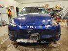 2021 Tesla Model Y Blue vin: 5YJYGDEE7MF073481