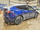 2021 Tesla Model Y Blue vin: 5YJYGDEE7MF073481