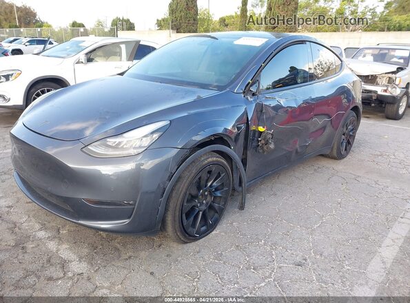 5YJYGDEE8LF058356 2020 TESLA MODEL Y Gray Przód lewy