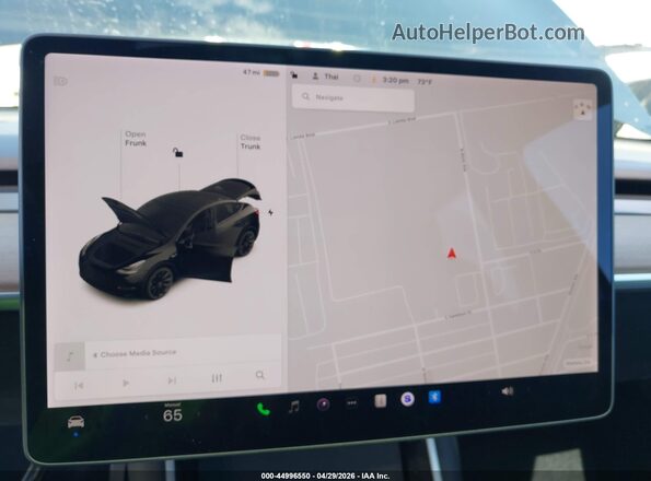 5YJYGDEE9MF073594 2021 TESLA MODEL Y Black 