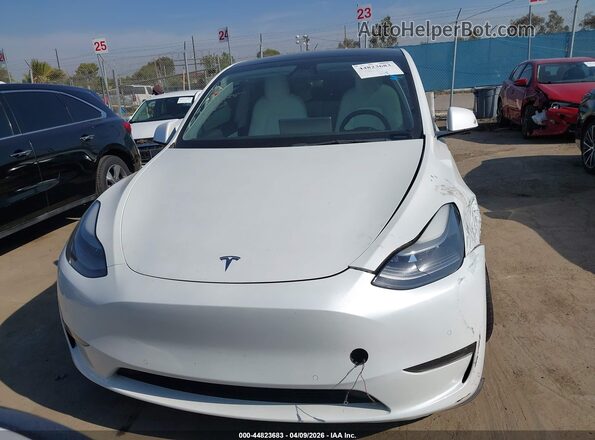 5YJYGDEF0MF146442 2021 TESLA MODEL Y White Вид панелі приладів