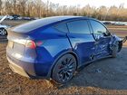 2021 Tesla Model Y Синий vin: 5YJYGDEF5MF209390