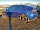 2021 Tesla Model Y Синий vin: 5YJYGDEF5MF209390