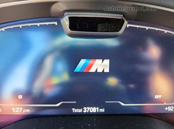 5YM23EC04P9P36350 2023 BMW X4 Черный Вид щитка приборов