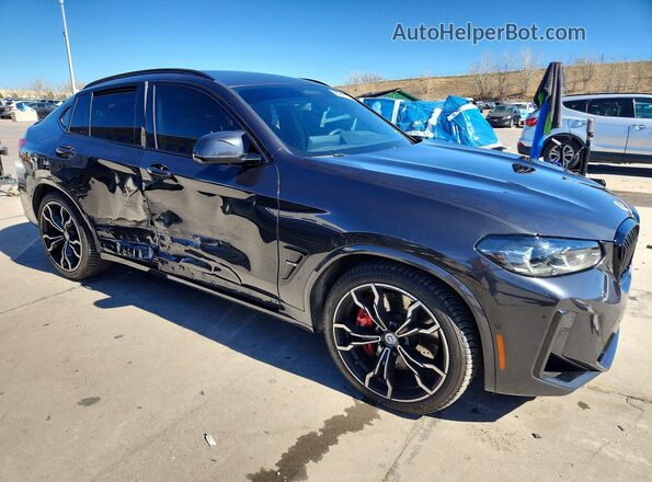 5YM23EC04P9P36350 2023 BMW X4 Черный Передняя правая четверть