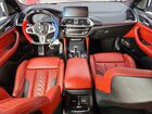 2021 Bmw X3 M Competition Красный vin: 5YMTS0C02M9F29612