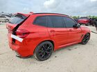 2021 Bmw X3 M Competition Красный vin: 5YMTS0C02M9F29612