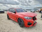 2021 Bmw X3 M Competition Красный vin: 5YMTS0C02M9F29612